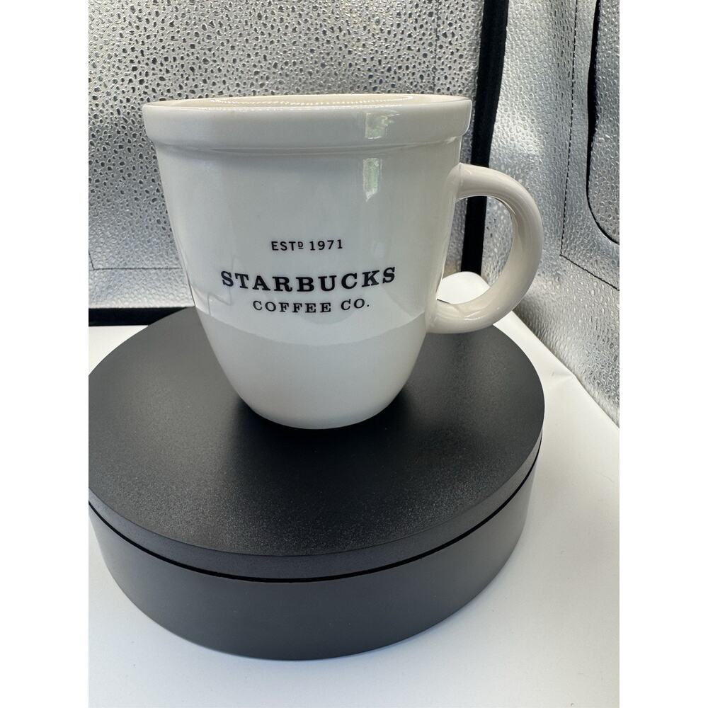 Starbucks Barista Coffee Mug White Ceramic 2001 Logo Cup 12oz Classic